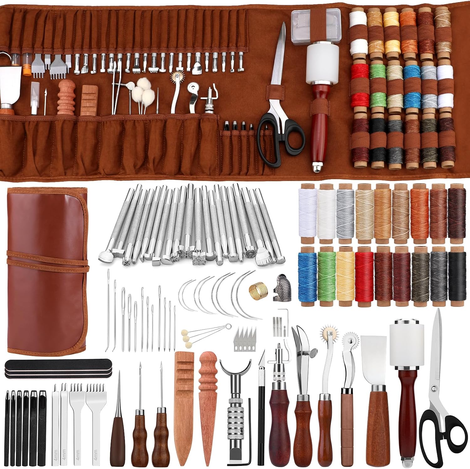 Leatherwork Essentials - Kit de Herramientas para Trabajar el