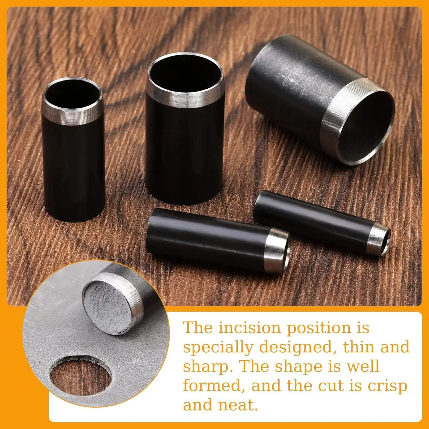 Juego de herramientas de corte - Leatherwork Hole Punch reseña y precio