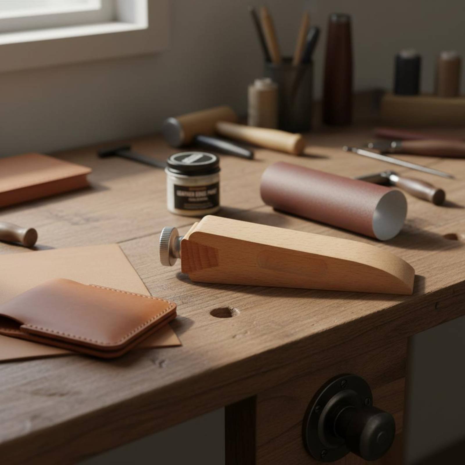 Bloque de lijado de cuero con  - Leatherworker Block reseña y precio