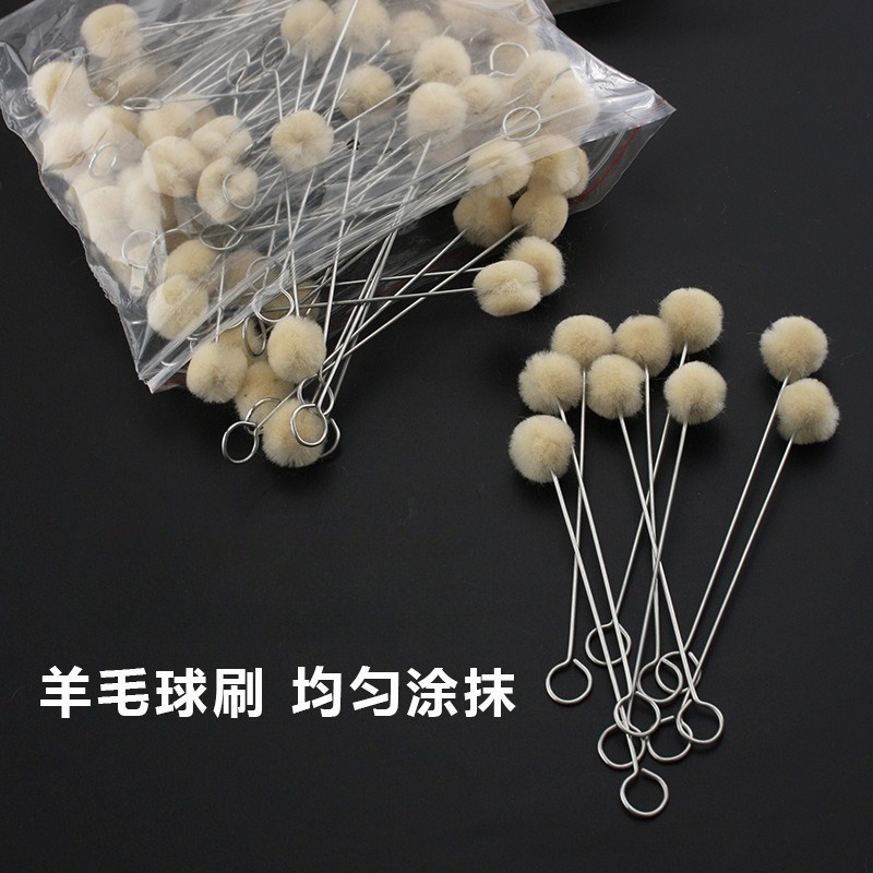 100 bolas de lana, teñidas, en - Contact Cement Leather reseña y precio