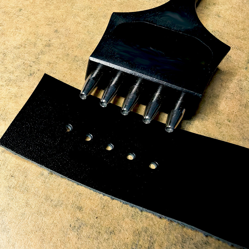 Herramienta de perforación de  - Leatherwork Hole Punch reseña y precio