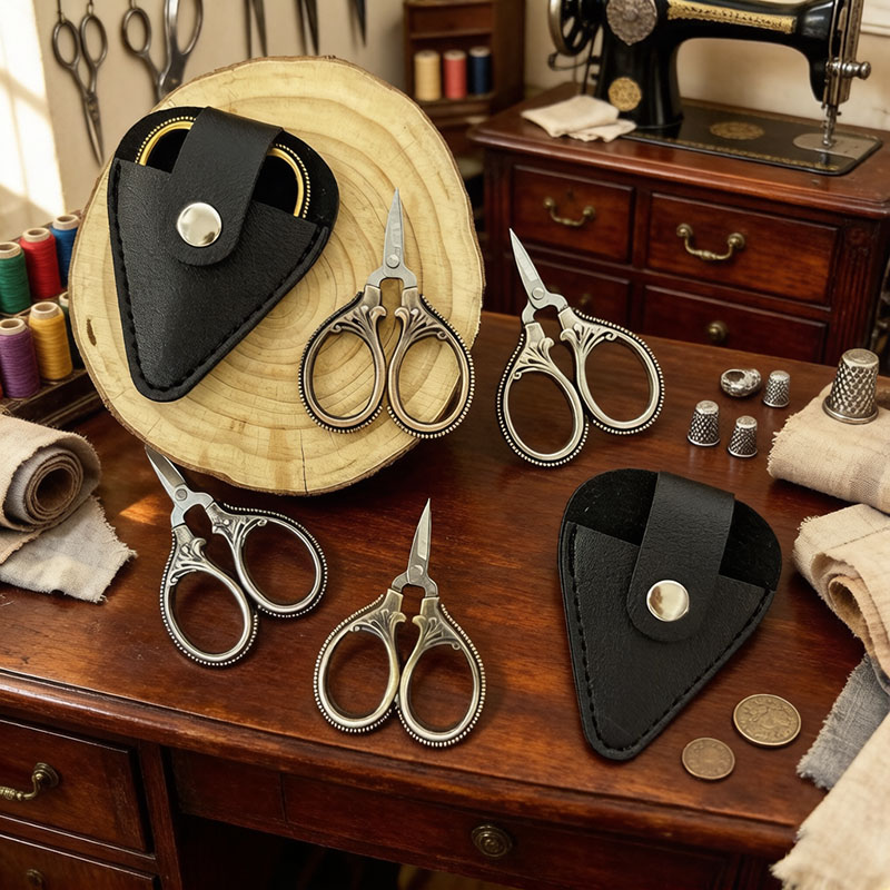 Mini Tijeras Vintage con Funda - Leather Work In Art reseña y precio