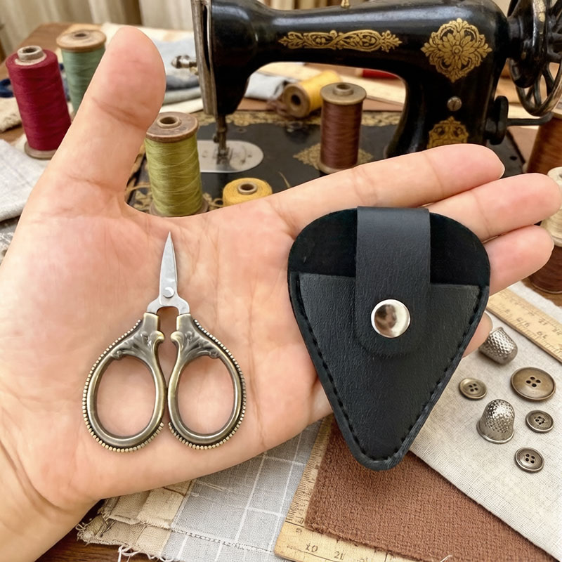 Mini Tijeras Vintage con Funda - Leather Work In Art reseña y precio